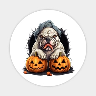 Halloween Bulldog #4 Magnet